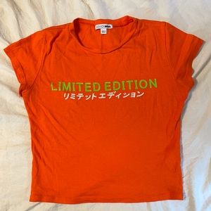 Limited edition shirt